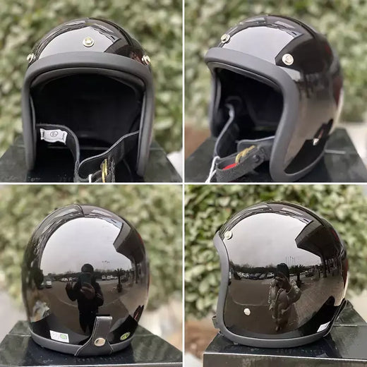Retro tt & cocascos capacete da motocicleta jet cafe racer rosto aberto 500tx casco para acessórios da motocicleta das mulheres dos homens capacete de moto