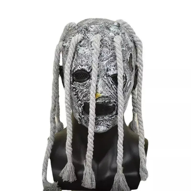 Filme engraçado slipknot cosplay máscara evento corey taylor cosplay máscara de látex halloween slipknot máscara festa bar traje adereços adulto