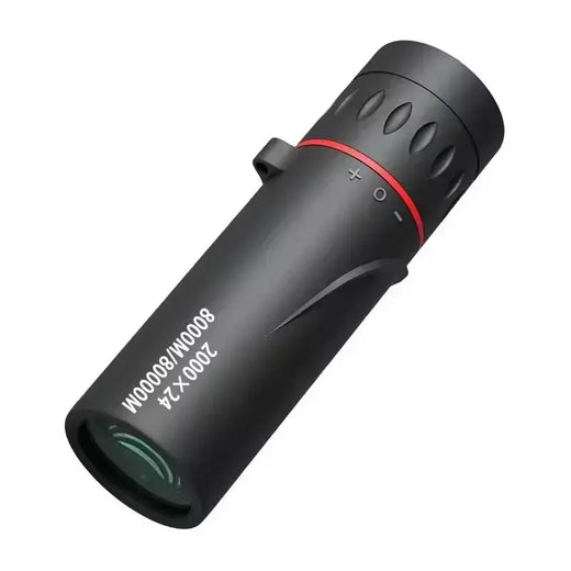 Telescópio monocular hd 2000x24, mini telescópio portátil para celular com suporte para acampamento ao ar livre, caça, observação de pássaros