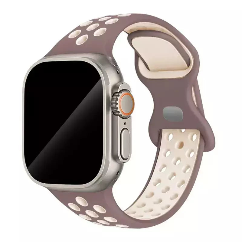 Correia Desportiva Respirável para Apple Watch, Band, Correa, iWatch Series 8, SE, 7, 6, 5, 9 Ultra, 44mm, 49mm, 45mm, 40mm, 41 milímetros, 38 milímetros, 42 milímetros