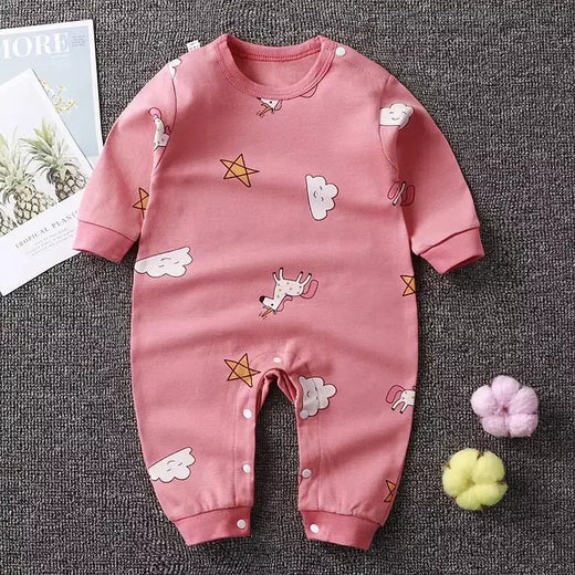 0-2 idade roupas de bebê dos desenhos animados manga longa roupas de escalada primavera outono recém-nascido roupa interior macacão infantil bodysuits pijamas