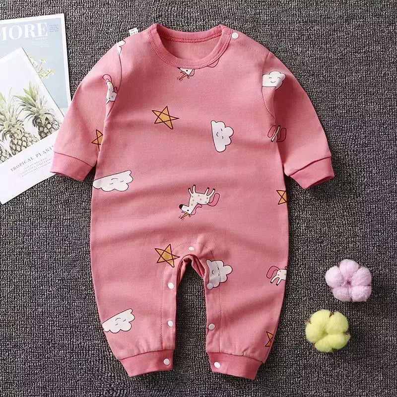 0-2 idade roupas de bebê dos desenhos animados manga longa roupas de escalada primavera outono recém-nascido roupa interior macacão infantil bodysuits pijamas
