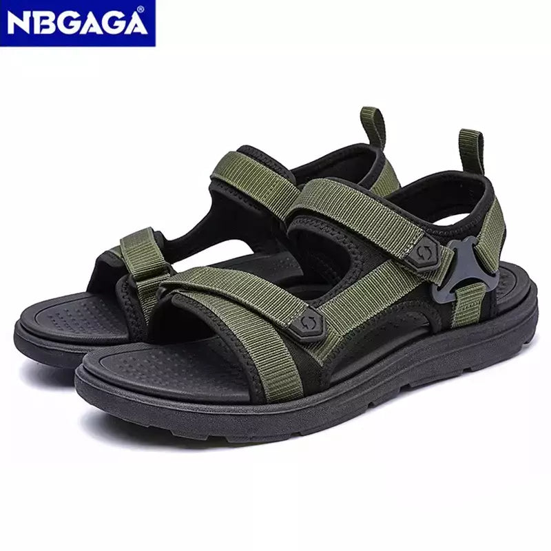 Sandálias leves masculinas, lazer, praia, férias, sapatos ao ar livre, confortável, casual, moda, novo, verão