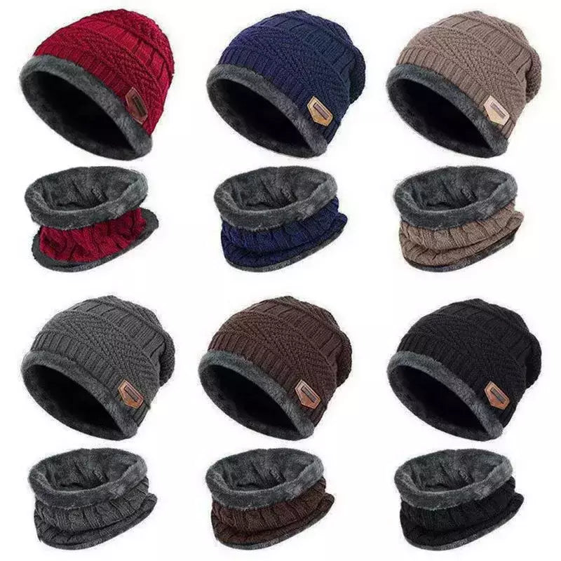 Chapéu coral de veludo masculino e feminino, boné de malha, protetor de pescoço, cachecol, cachecol, exterior, equitação, quente, espessamento mais, inverno