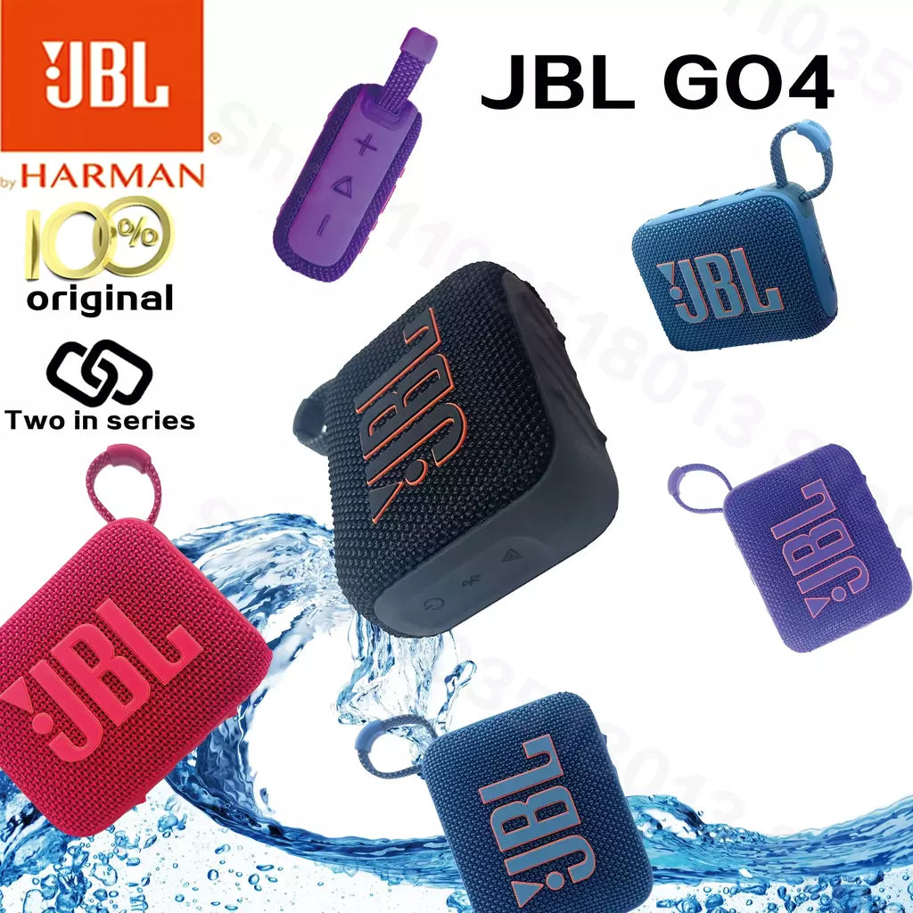 Original jbl go 4 sem fio bluetooth alto-falante portátil à prova dwaterproof água alto-falantes ao ar livre esportes jbl go4 bluetooth 5.3
