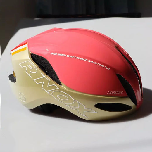 Rnox capacete de ciclismo aero triathlon estrada corrida bicicleta capacete eps + pc esportes ao ar livre para homens mulheres mtb capacete casco ciclismo
