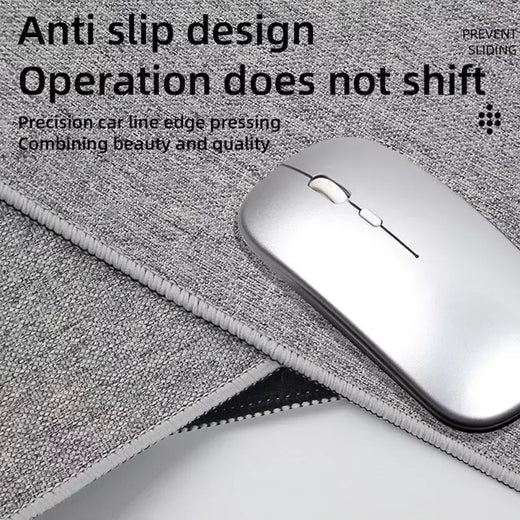 Tapete de mouse xxl de borracha de algodão e linho, mousepad grande para jogos, pc, teclado, computador