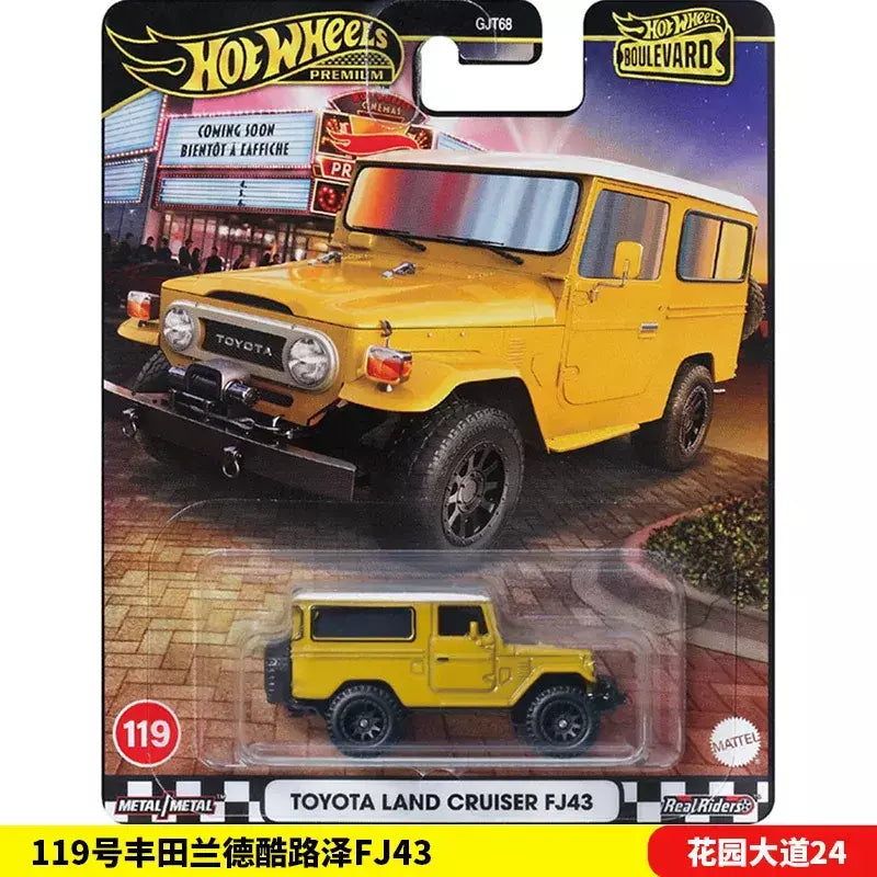 Mattel Hot Wheels Premium Boulevard 1/64 Boulevard 21-25 TOYOTO MAZDA Série Carro Colecionável Brinquedos Veículo Diecast