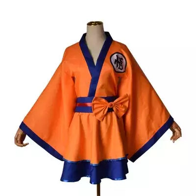 Anime shippuden uzumaki cosplay traje sexo réversão quimono lolita vestido meninas feminino japão estilo vestidos