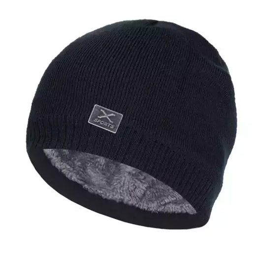 Gorro de malha para homens e mulheres, gorro, skullies e gorros de inverno