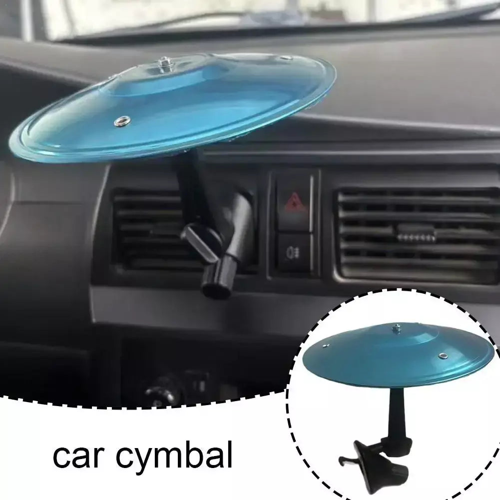 Címbalos de tiro manual para carro, porta de ventilação de automóvel, brinquedos divertidos, acessórios interiores de címbalos de carro