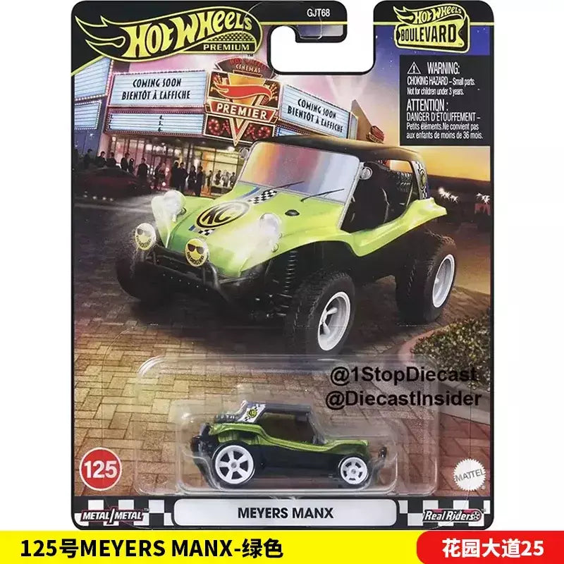 Mattel Hot Wheels Premium Boulevard 1/64 Boulevard 21-25 TOYOTO MAZDA Série Carro Colecionável Brinquedos Veículo Diecast