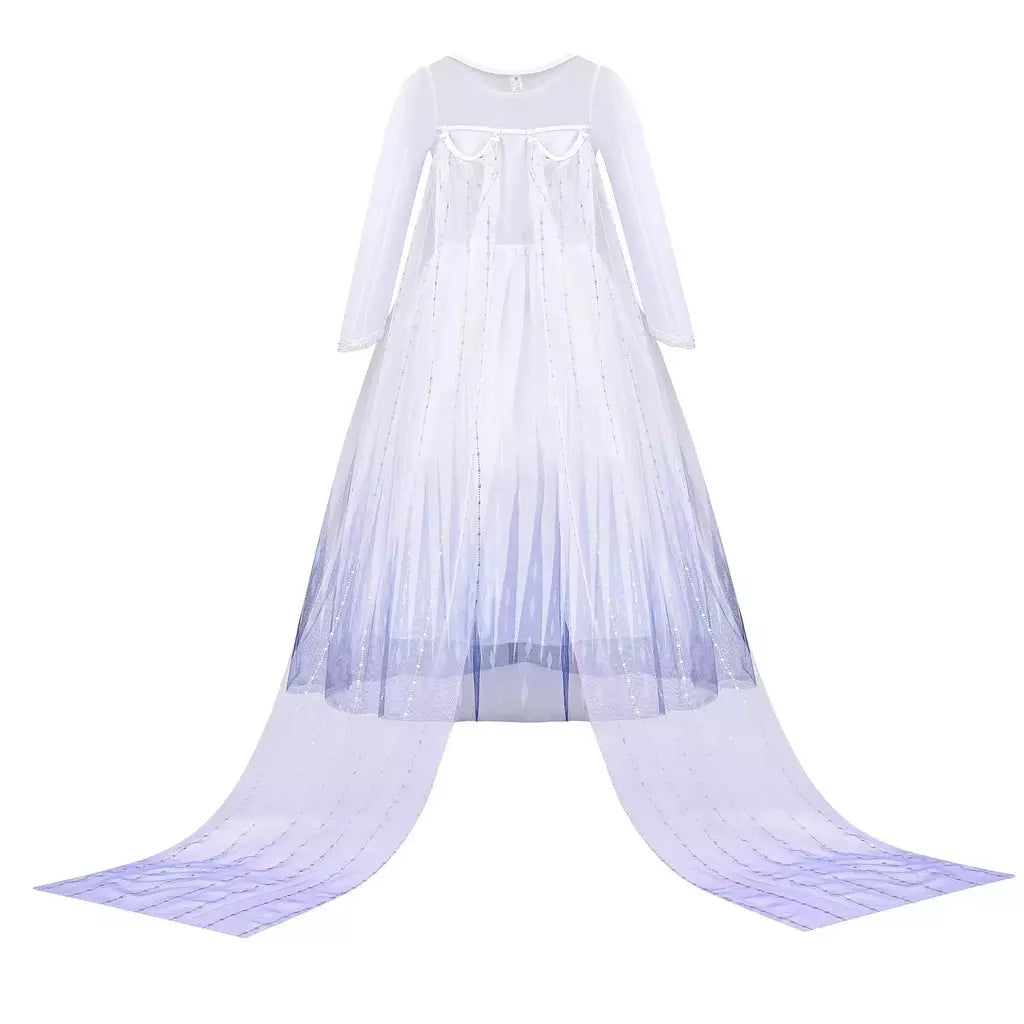 Elsa anna vestidos de princesa meninas malha lantejoulas vestido crianças cosplay neve rainha trajes halloween carnaval festa aniversário vestidos