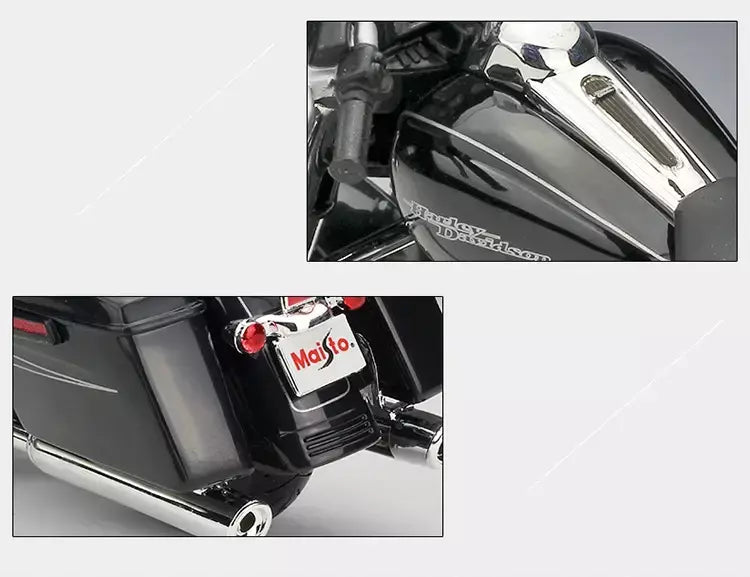 Maisto 1:12 Harley-Davidson 2015 Street Glide Liga Especial Modelo de Motocicleta Diecast Modelo de Motocicleta Clássica Presentes Colecionáveis
