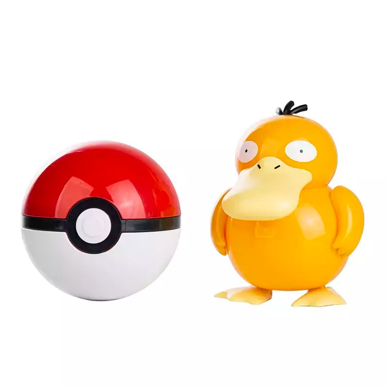 Sobre pokemon anime figura charizard pikachu gyados bolso monstro figura pokeball ação deformação brinquedo modelo crianças presente