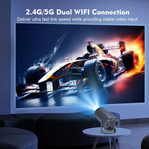 Projetor magcúbico android11 4k 1280*720p hy300 pro duplo wifi 290ansi 180 flexível bt5.0 cinema projetor portátil ao ar livre