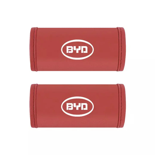2 pçs carro anti deslizamento puxar luva interior do carro alça de couro protetor capa para byd tang s7 g3 m6 f3 atto 3 e6 qing yuan canção f3r
