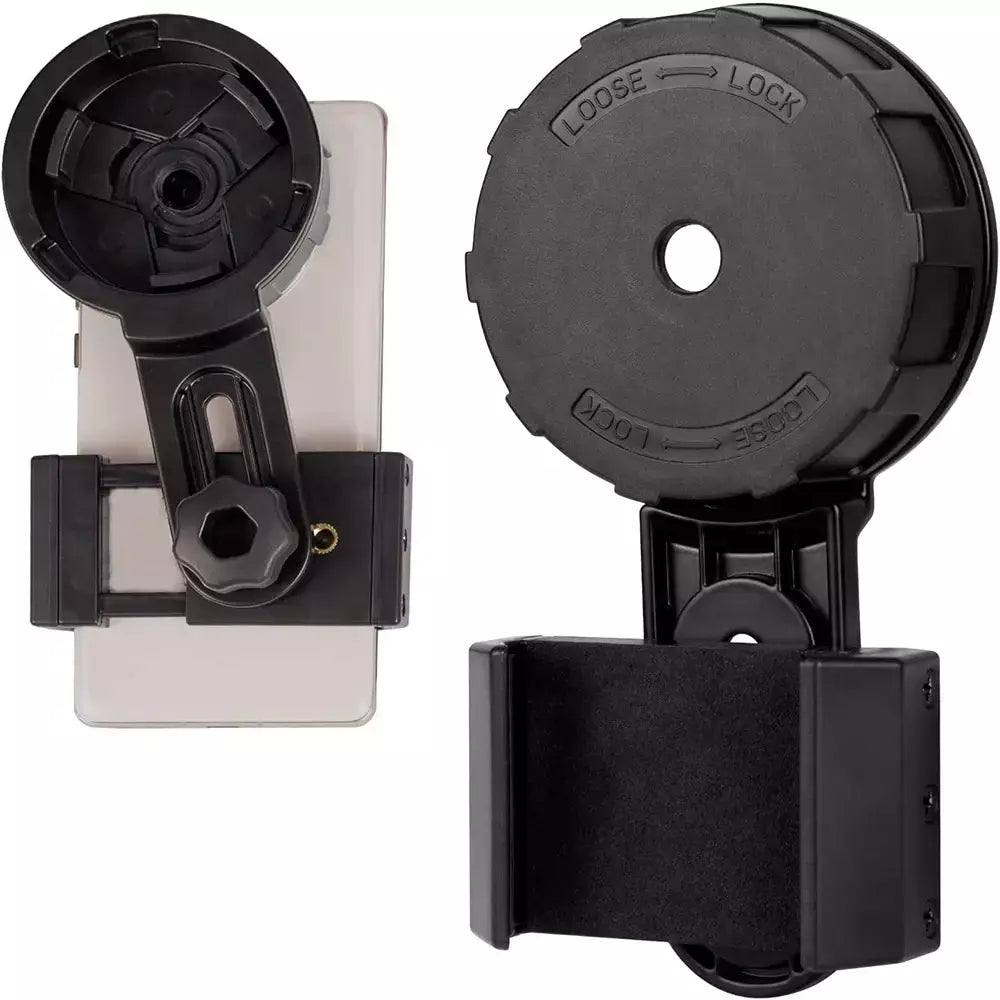 Spotting scope smartphone câmera adaptador telescópio câmera adaptador de telefone celular montagem para binocular monocular alinhado rápido