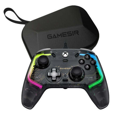 Gamepad com fio GameSir Kaleid Xbox Controller para Xbox Series X, Xbox Series S, console de jogos Xbox One, com joystick de efeito Hall