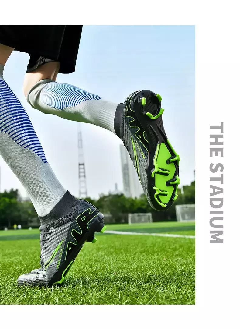 Botas de Campo de Futebol masculino, Treino Grama, Futsal, Sapatos de Futebol, Chuteiras Leves, Ao ar livre, Qualidade, Novo, Original