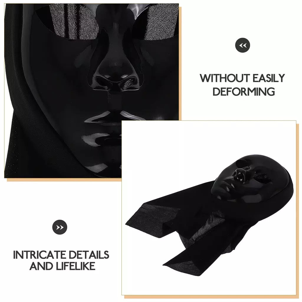 Fantasia de máscara facial completa para festa de Halloween, dança hip hop e decorações de máscaras, design unissex para homens e mulheres