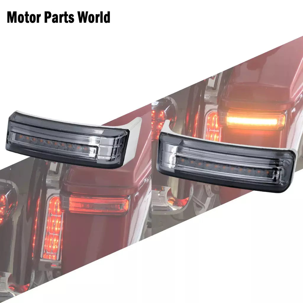 Alforje led para motocicleta, lâmpada de giro, luzes de freio para harley touring road king 97-2022 electra street glide cvo limitado