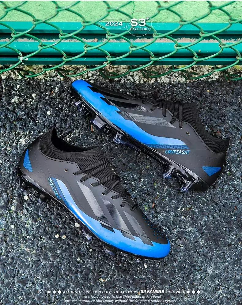 Tênis de treinamento interno profissional para homens, sapatos de futebol originais, botas de campo, ao ar livre, grampos sociais, rápidos