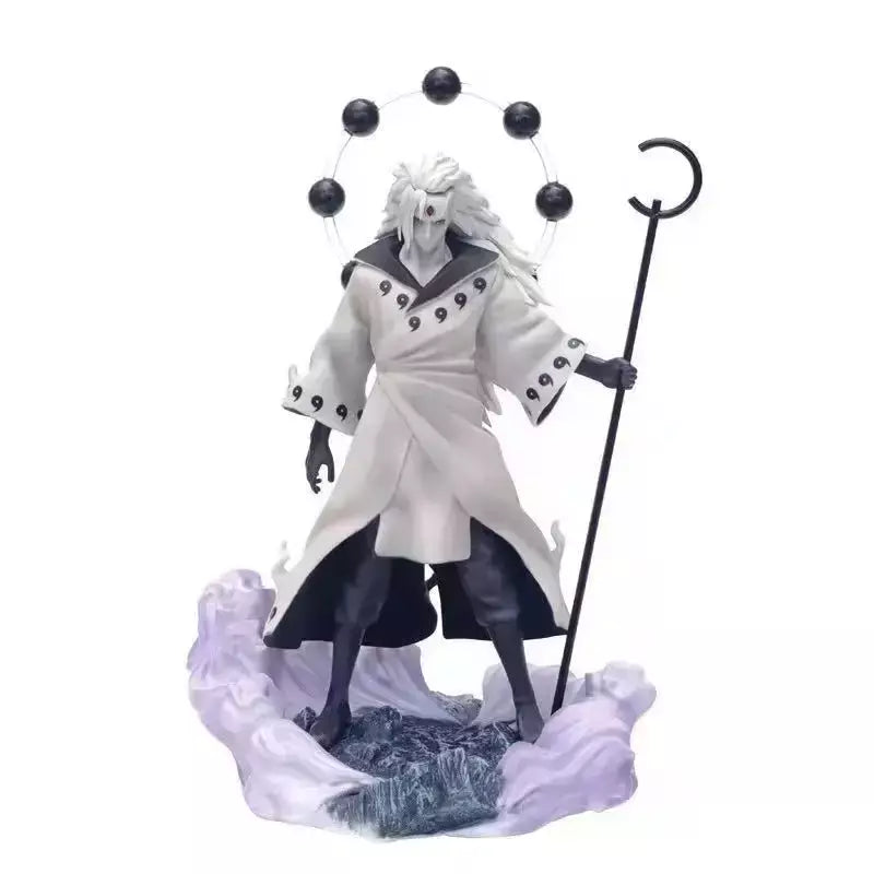 28cm naruto anime figura uchiha madara estatueta de ação gk colecionável decoração ornamento modelo brinquedos boneca presente aniversário para crianças