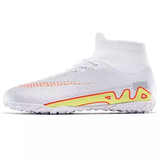 Chaveiros antiderrapantes masculinos de tornozelo, sapatos clássicos de futebol, tênis profissional, treinamento de grama, campo, FG, TF
