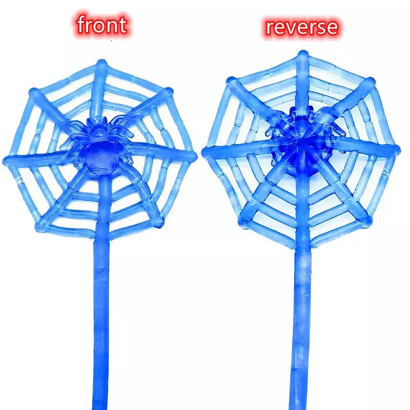 15 pçs diversão crianças festa de aniversário favor mini pegajoso aranha web brinquedo saco de presente giveaway pinata enchimento halloween carnaval festa suprimentos