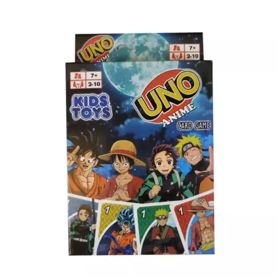 7 estilos UNO NO MERCY Jogo de cartas correspondente Dragon Ball Z Multijogador Festa de família Jogo de tabuleiro Engraçado Amigos Entretenimento Poker