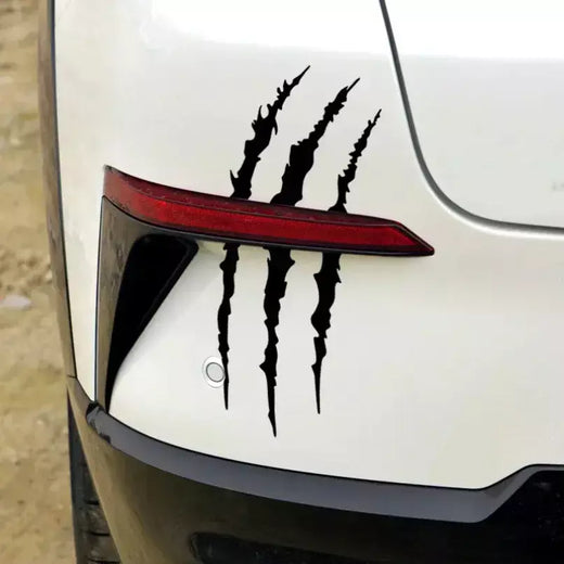 Adesivos para capacete de motocicleta, garra monstro, arranhões, listra, à prova d'água, faça você mesmo, reequipamento, tanque de combustível de moto, adesivo para corpo de carro