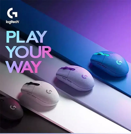 Logitech-g304 mouse sem fio, leve e portátil, para pc gamer, mesmo modelo, sem versão do driver