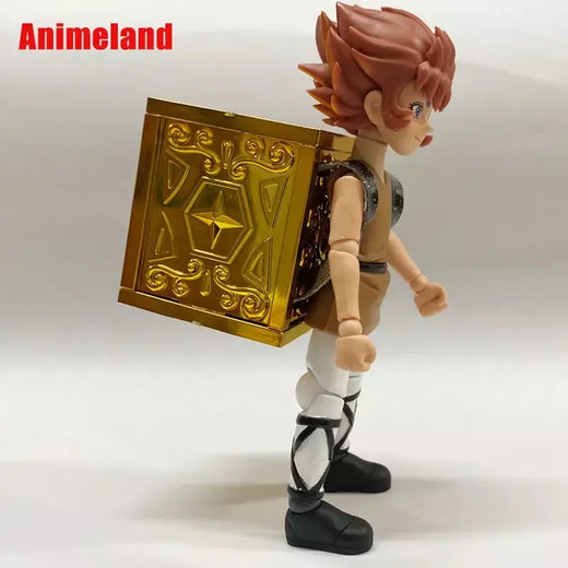 ST/ShineTime Saint Seiya Myth Cloth EX Áries Mu KiKi Cavaleiro Dourado Cavaleiros do Zodíaco PVC Açao Figura Modelo Em Estoque