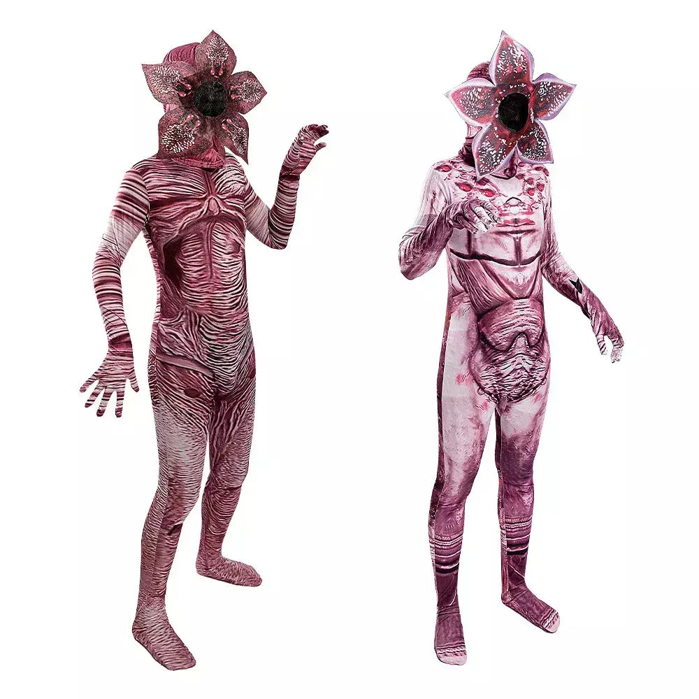 Cannibal flor halloween horror cosplay traje calças apertadas traje festa carnaval anime conjunto cos meninos meninas roupas novidade