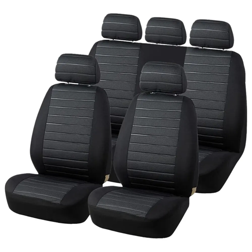 Universal Car Seat Covers Conjunto Completo, Conjunto De Pano Para A Maioria dos Sedans, Vans, SUVs, Caminhões, Protetor De Assento De Carro, Capas De Assento Traseiro Dianteiro e Traseiro