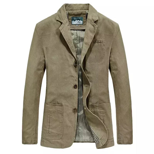 Blazers masculinos casuais de algodão, jaquetas slim fit, ternos masculinos, casacos de alta qualidade, tamanho 4XL