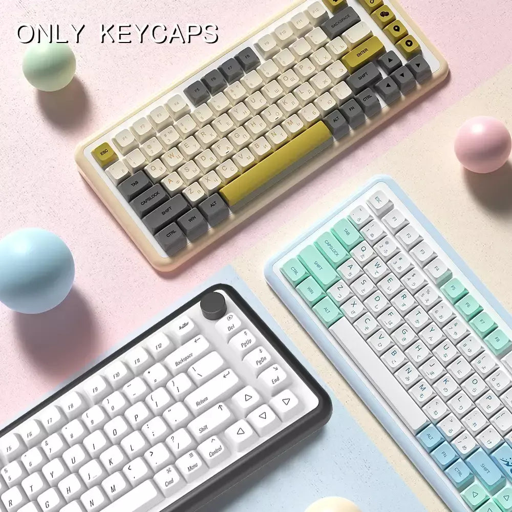 Espanhol francês coreano japonês brasileiro russo xda perfil pbt keycap para cereja mx switch teclado mecânico iso entrar gk61