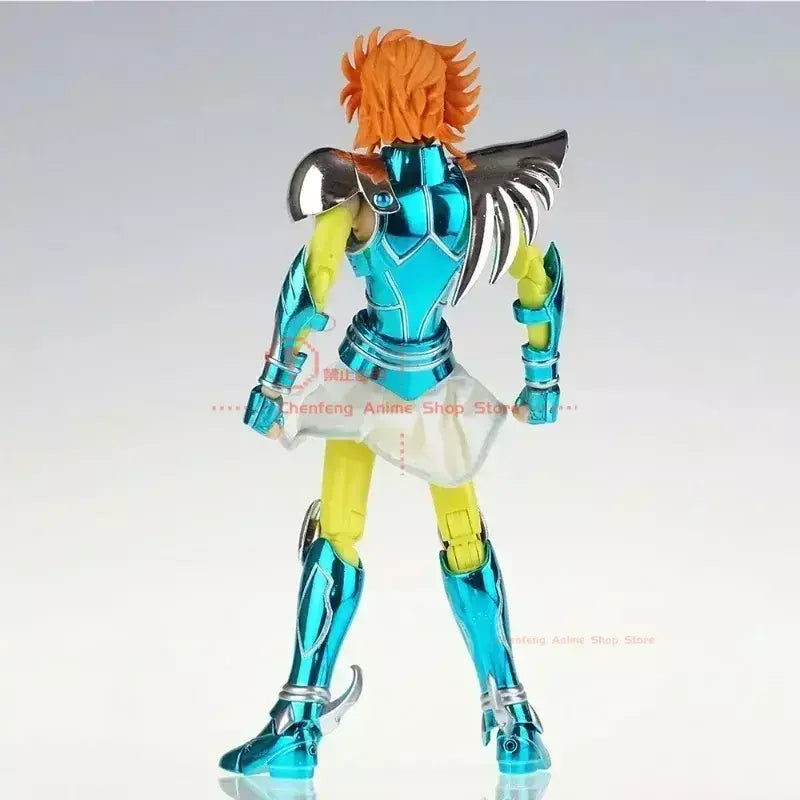 Em estoque cs saint seiya mito pano ex anjo touma/icarus cavaleiros do zodíaco armadura de metal anime figura de ação brinquedos presentes do feriado