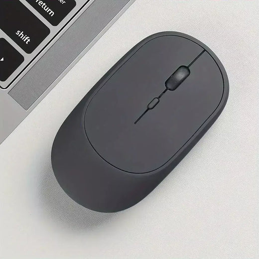 Mouse para jogos sem fio 2.4Gh, modos duplos, Bluetooth, consumo de energia ultrabaixo, compatível com PC, Mac, computadores, laptops, mudo