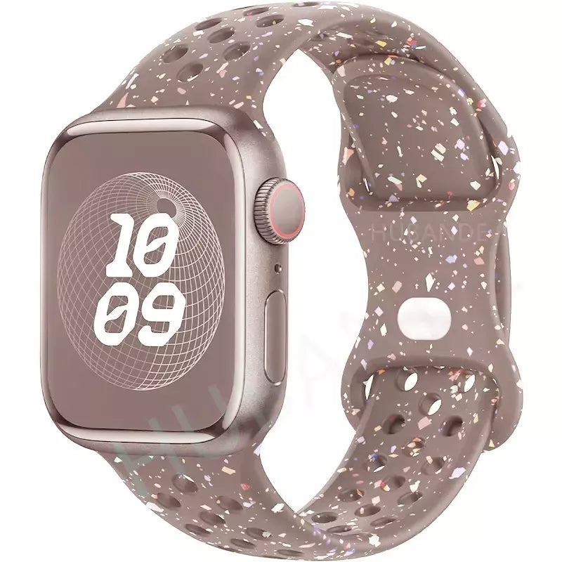 Correia Desportiva Respirável para Apple Watch, Band, Correa, iWatch Series 8, SE, 7, 6, 5, 9 Ultra, 44mm, 49mm, 45mm, 40mm, 41 milímetros, 38 milímetros, 42 milímetros