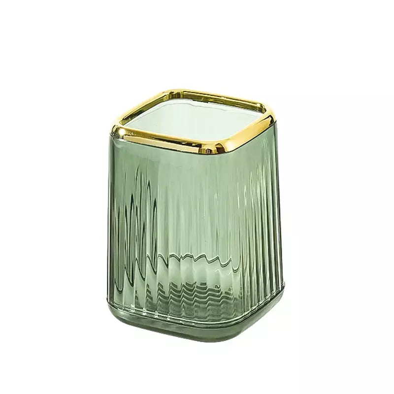Organizadores De Maquiagem De Luxo Desktop Cosméticos Escova De Armazenamento Caixa De Escritório Caneta Caso Make Up Brushes Organizador Batom Diversos Titular