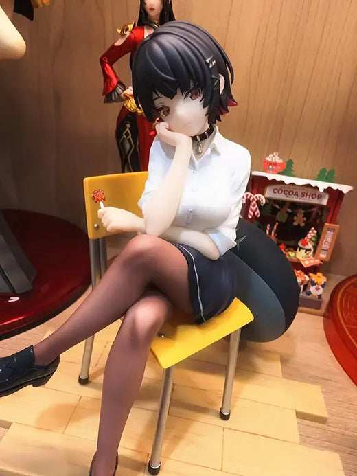 Mihoyo zenless zona zero figura original ellen joe kits de garagem oficial genuíno ellenjoe cosplay anime figura modelo doujin presentes
