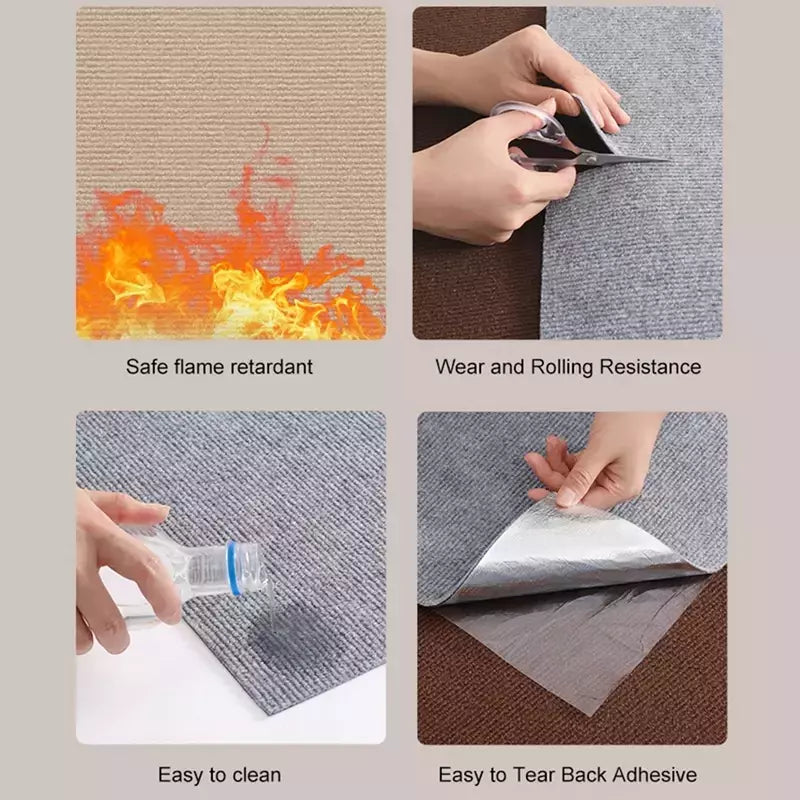Anti gato risco sofá diy gatos placa de risco sofá proteção patas afiar aparável auto-adesivo tapete gatos placa de risco