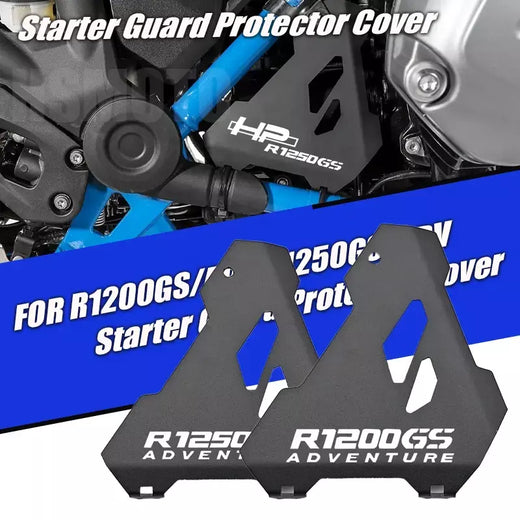 Para bmw r1250gs aventura r1200gs adv r1200r r1200rs r1250r rs r 1200 gs acessórios da motocicleta starter guarda protetor capa