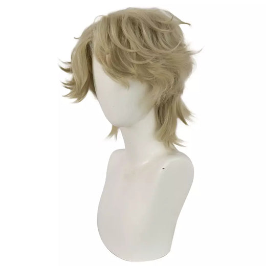 14 Polegada cabelo sintético curto encaracolado ondulado linho yeo taeju peruca cosplay anime halloween carnaval exposição em quadrinhos cosplay cabelo