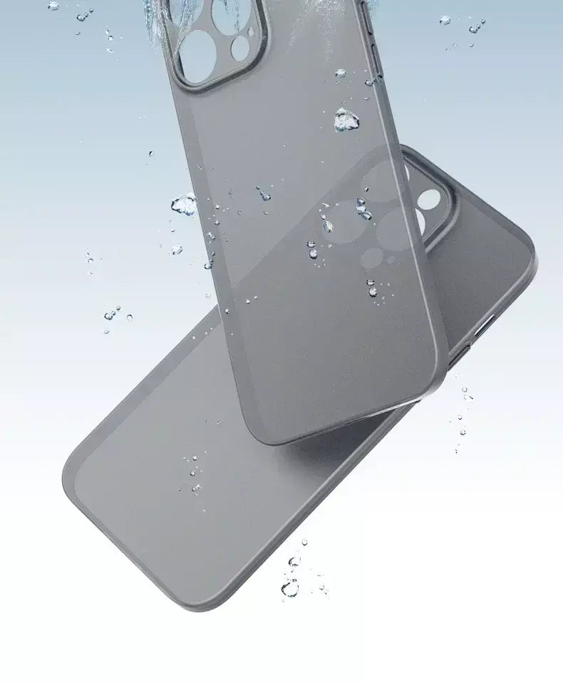 0.3mm ultra fino claro fosco pp duro ultra fino caso de telefone para iphone 17 16 15 14 13 12 11 pro max 16 plus escudo silm volta caso