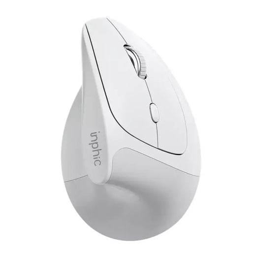 Inphic x9 mouse vertical sem fio tipo-c carregamento rápido ergonômico silencioso mouse de escritório para laptop desktop computador casa