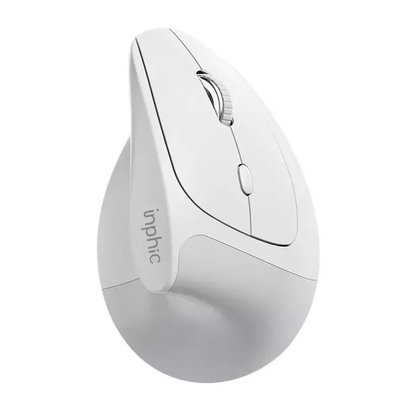 Inphic x9 mouse vertical sem fio tipo-c carregamento rápido ergonômico silencioso mouse de escritório para laptop desktop computador casa
