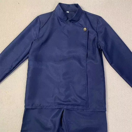 Gojo satoru cosplay traje uniforme do ensino médio terno traje de halloween masculino adulto gojo satoru conjunto completo
